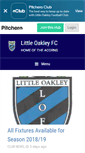 Mobile Screenshot of littleoakleyfc.co.uk